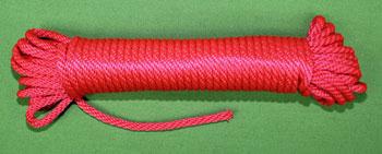 RED Bondage / Spanking ROPE   1/4"    50 feet  ~  $12.99